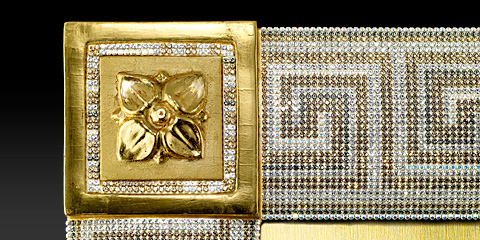 Swarovski Frame in detail